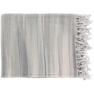 Tanga by Surya Throw Blanket Gray/White Tgn7002-5060 - All