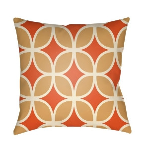 Modern by Surya Pillow Mustard/Orange/Cream 22 x 22 Md042-2222 - All