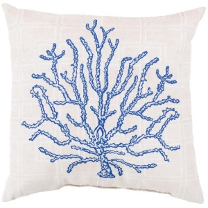 Rain by Surya Coral Sketch Pillow Violet/Beige/White 26 x 26 Rg150-2626 - All