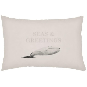 Seas Greetings by Surya Poly Fill Pillow Sand 24 x 14 Phdsg001-1424 - All