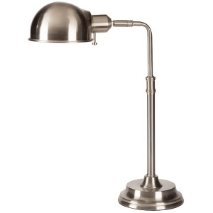 Colton Table Lamp by Surya Brushed Steel/Silver Shade Colp-003 - All
