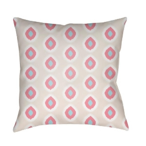Circles by Surya Poly Fill Pillow Beige/Pink 20 x 20 Lil038-2020 - All
