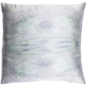 Kalos by Surya Down Fill Pillow Light Gray/Lilac/Moss 18 x 18 Kls002-1818d - All