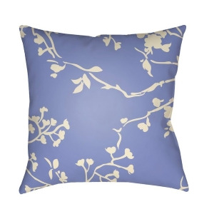 Chinoiserie Floral by Surya Pillow Cream/ Blue 18 Square Cf003-1818 - All