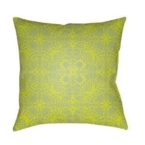 Laser Cut by Surya Poly Fill Pillow Lime 18 x 18 Lc002-1818 - All