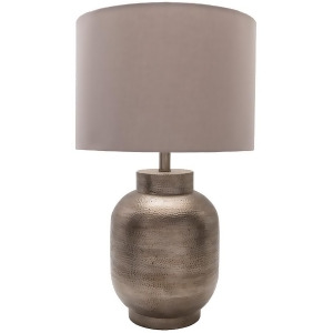 Silverhill Table Lamp by Surya Pewter/Beige Shade Svh100-tbl - All
