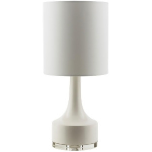 Farris Table Lamp by Surya White/White Shade Frr356-tbl - All