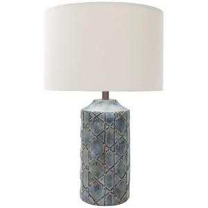 Brenda Table Lamp by Surya Antique/White Shade Bed200-tbl - All