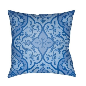 Yindi by Surya Poly Fill Pillow Bright Blue/Sky Blue 18 x 18 Yn022-1818 - All