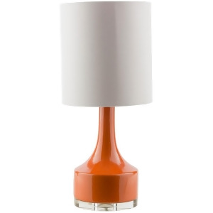 Farris Table Lamp by Surya Orange/White Shade Frr357-tbl - All