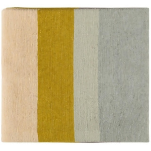 Meadowlark by Emma Gardner Throw Blanket Mustard/Butter Mdw1003-5070 - All