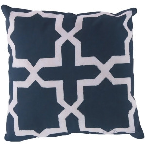 Rain by Surya Poly Fill Pillow Navy/Beige 20 Rg009-2020 - All