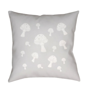 Mushrooms by Surya Poly Fill Pillow Blue 20 x 20 Lil043-2020 - All