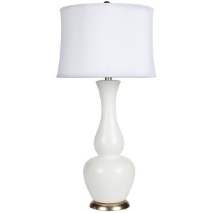 Table Lamp by Surya Ivory White/White Shade Lmp-1062 - All