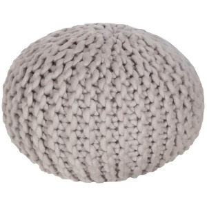 Fargo Pouf by Surya Taupe Fgpf-007 - All