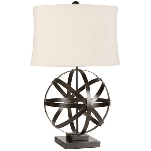 Table Lamp by Surya Bronze/Neutral Shade Lmp-1003 - All