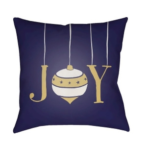 Joy by Surya Poly Fill Pillow Blue/Yellow/White 18 x 18 Hdy039-1818 - All