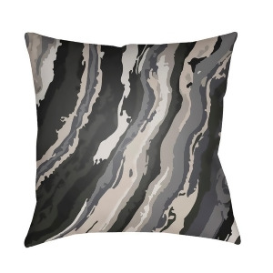 Textures by Surya Poly Fill Pillow Black/Navy 18 x 18 Tx011-1818 - All