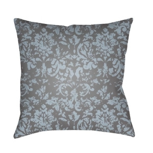 Moody Damask by Surya Pillow Pale Blue/Gray 22 x 22 Dk030-2222 - All