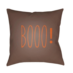 Boo by Surya Poly Fill Pillow Brown 18 Boo103-1818 - All