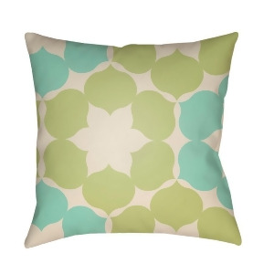 Modern by Surya Poly Fill Pillow Cream/Mint/Lime 20 x 20 Md049-2020 - All