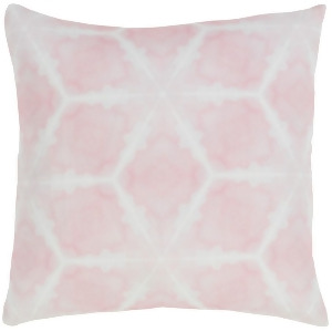 Rain by Surya Pattern Poly Fill Pillow Pink 18 x 18 Rg229-1818 - All