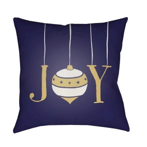 Joy by Surya Poly Fill Pillow Blue/Yellow/White 20 x 20 Hdy039-2020 - All