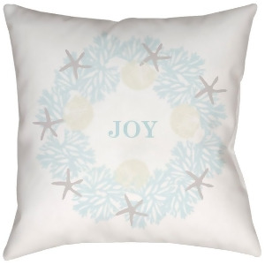 Coastal Joy by Surya Poly Fill Pillow White 16 x 16 Phdcj001-1616 - All