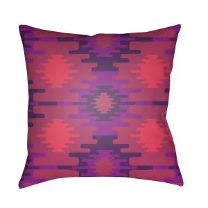 Yindi by Surya Poly Fill Pillow Bright Pink/Fuchsia/Bright Purple 18 x 18 Yn029-1818 - All