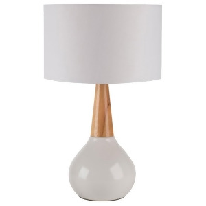 Kent Table Lamp by Surya White/White Ktlp-001 - All
