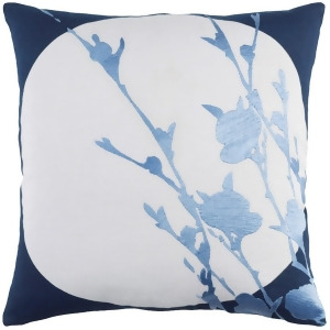 Harvest Moon by E. Gardner Down Pillow Navy/Pale Blue/Blue 18x18 Hr002-1818d - All