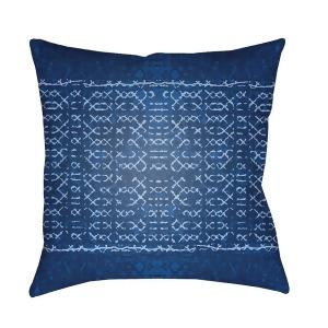Decorative Pillows by Surya Print Ii Pillow Blue/White 18 x 18 Id010-1818 - All