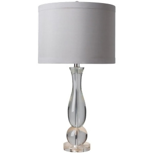Lowell Table Lamp by Surya Translucent Base/Gray Shade Loe-100 - All