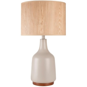Allen Table Lamp by Surya Gray/Natural Shade Allp-001 - All