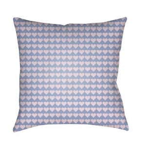 Littles by Surya Poly Fill Pillow Bright Blue/Lilac 20 x 20 Li017-2020 - All