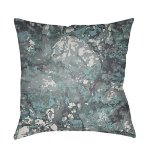 Textures by Surya Poly Fill Pillow Navy/Aqua/Teal 18 x 18 Tx018-1818 - All