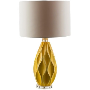 Bethany Table Lamp by Surya Yellow/White Shade Bth419-tbl - All