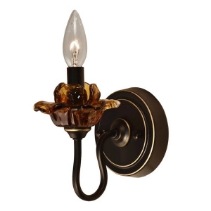 Springdale Lighting 1 Light Adenmore Wall Sconce Oil Rubbed Bronze Gw15467 - All