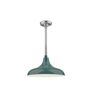 Millennium Lighting R Series 1 Light Warehouse Shade Green 9.25 Rmwhs17-sg - All