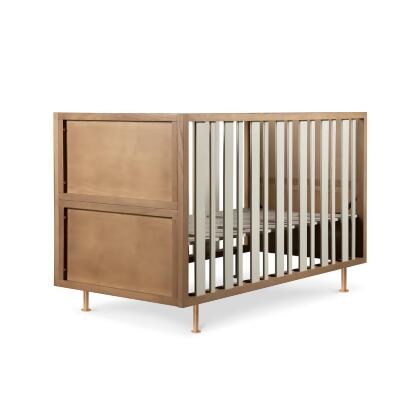 Nursery Works Novella Crib Stained Ash Ivory Nw15001ay From