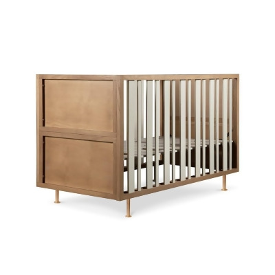 Nursery Works Novella Crib Stained Ash Ivory Nw15001ay From