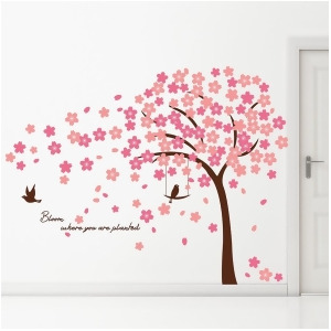 Walplus Pink Cherry Blossom Ws9046 - All