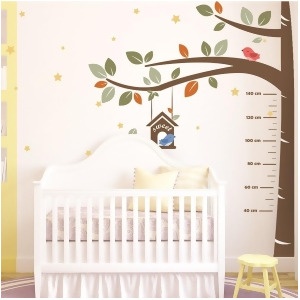 Walplus Sweet Birds Nursery Measurement Tree Ws9045 - All