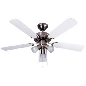 Canarm Omni 42 Ceiling Fan Brushed Pewter Cf10242551s - All