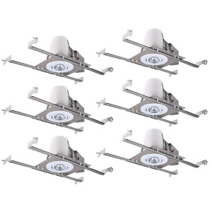 Canarm 3 Recessed Can 6-Pack White Rn3nc1tgwh-6 - All