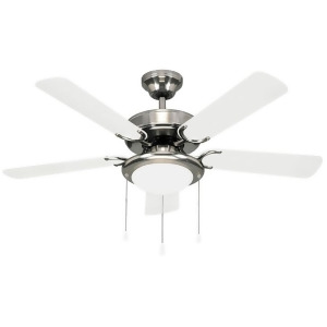 Canarm Eclipse 42 Ceiling Fan Brushed Pewter Cf9042551s - All