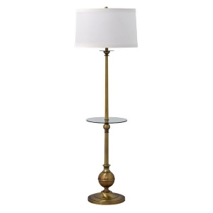House of Troy Essex 56 Floor Lamp with Table Antique Brass E902-ab - All