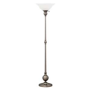 House of Troy Essex 69 Torchiere Floor Lamp Satin Nickel E900-sn - All