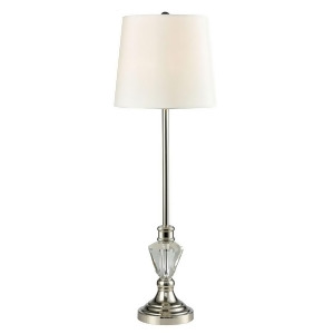 Dale Tiffany Lambeth Crystal Buffet Table Lamp Polished Nickel Sgb16196 - All