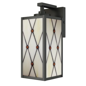Dale Tiffany Ory Outdoor Tiffany Wall Sconce Oil Rubbed Bronze Stw16136 - All